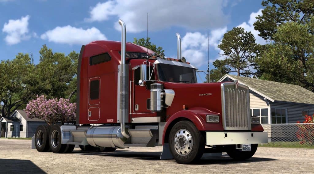 Atualização gratuita do mod Highway Killer v9.4.1 traz novas opções para o seu Kenworth W900 no ATS
