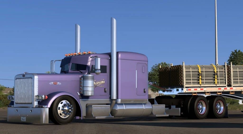Peterbilt 389 Custom Cali Base v1.58: Elegância e Robustez no ATS