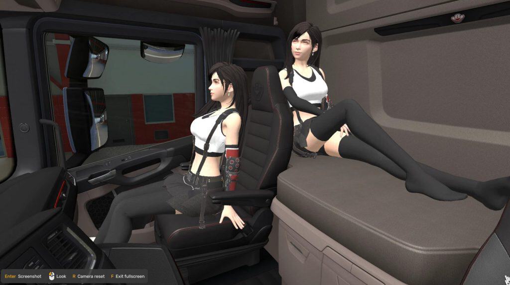 Tifa Lockhart Co-Driver v1.0