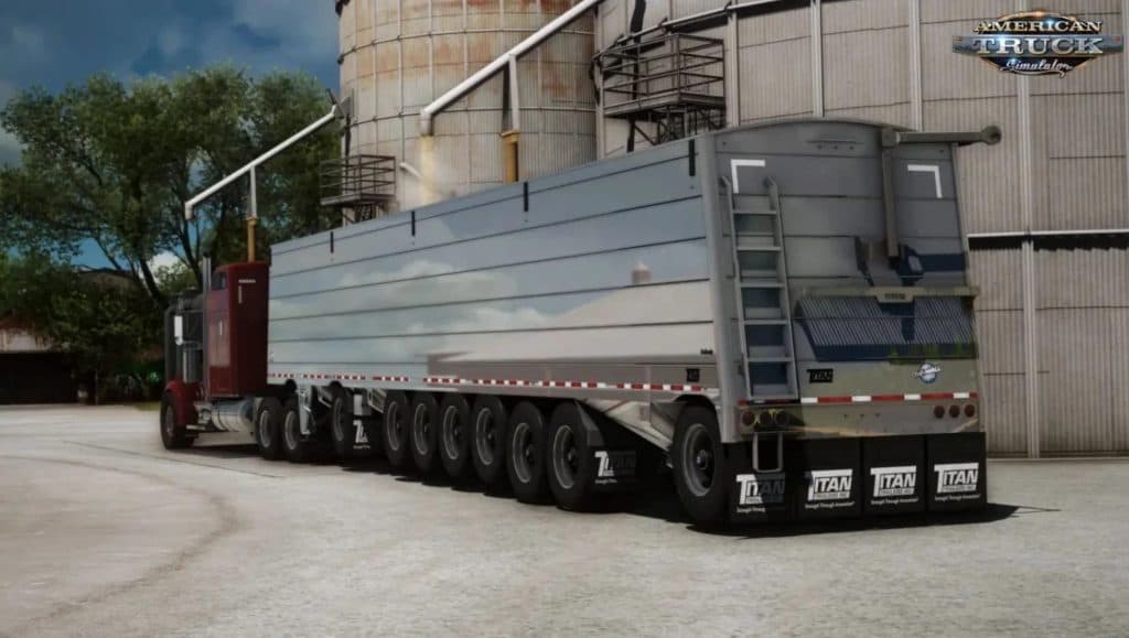 Mod Titan Unibody Hopper v1.1 chega ao ATS com download grátis e recursos completos