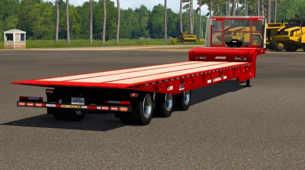Tomb's Landoll Trailer v1.0 para American Truck Simulator: Versatilidade e Potência Tomb's Landoll Trailer v1.0 para American Truck Simulator: Versatilidade e Potência