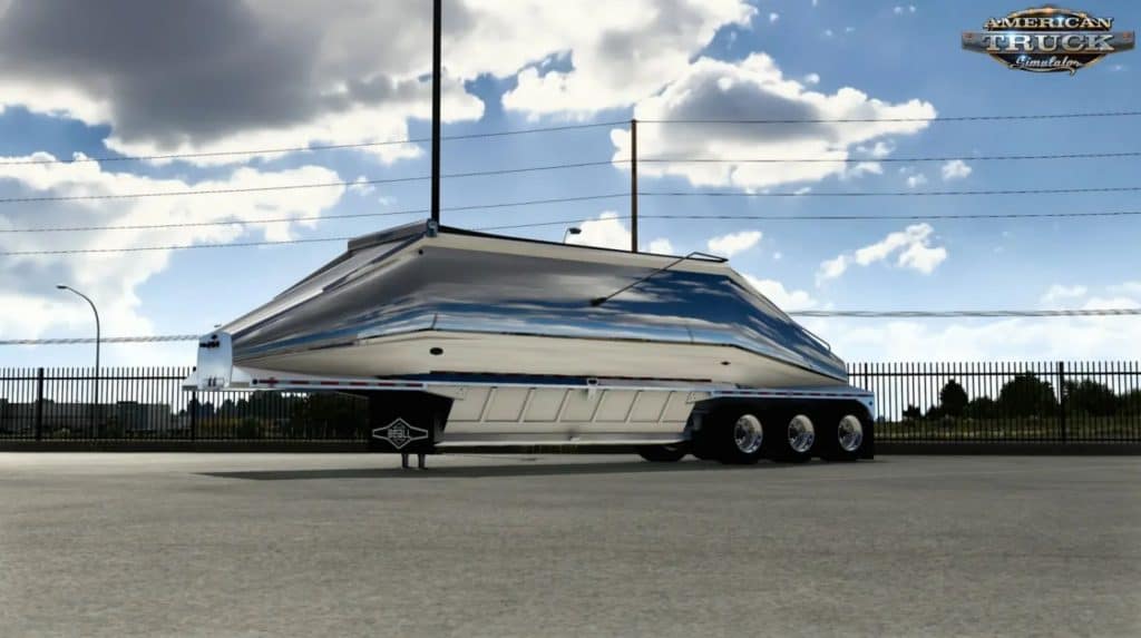 Mod do trailer Beall Bullet Belly Dumps v2.0 chega ao American Truck Simulator com download gratuito Mod do trailer Beall Bullet Belly Dumps v2.0 chega ao American Truck Simulator com download gratuito