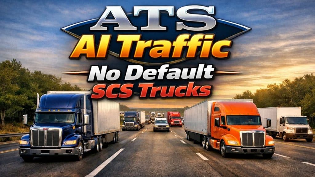 AI Traffic No Default SCS Trucks v1.2