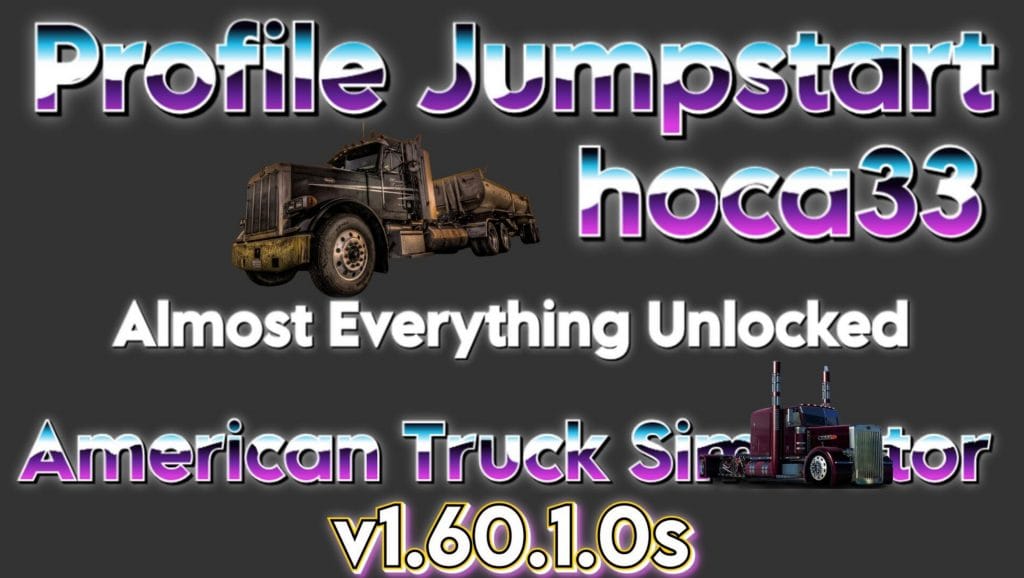 Profile Jumpstart hoca33 For ATS v1.60.1.0s