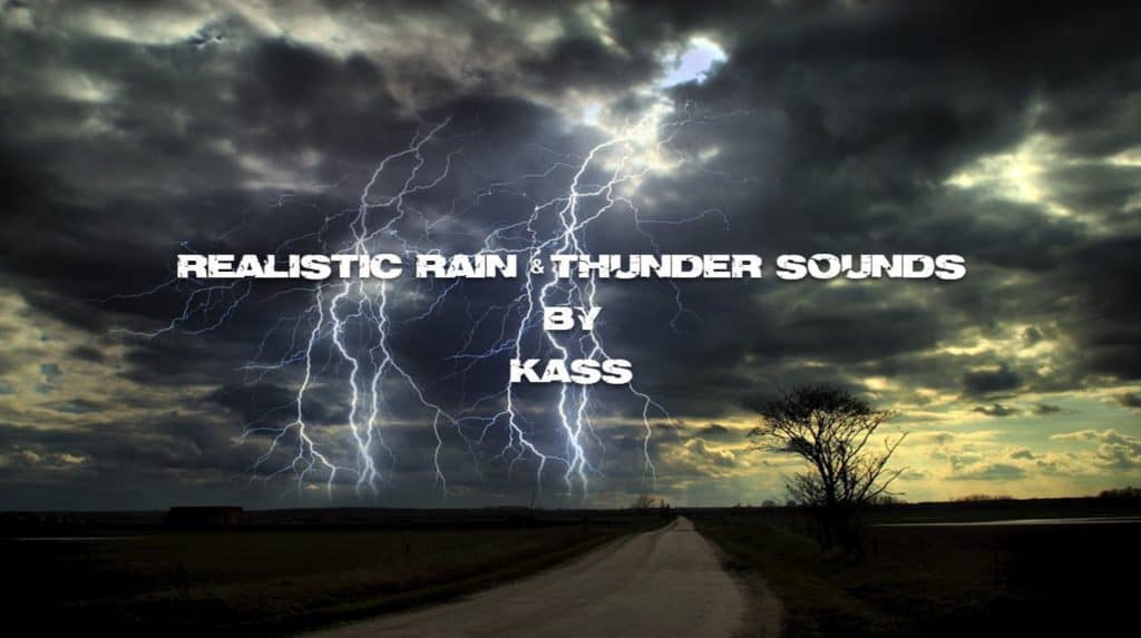 Realistic Rain & Thunder Sounds v9.8