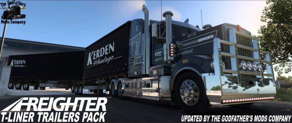 The Godfather’s Freighter T-Liner Trailer for ATS 1.59
