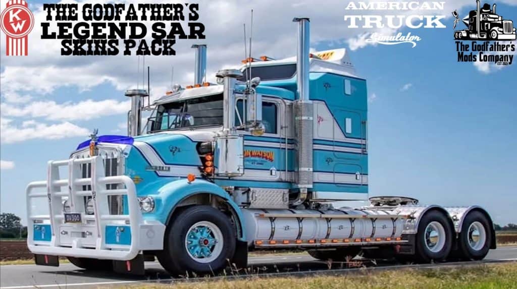 The Godfather’s Kenworth Legend SAR Skins Pack v1.0