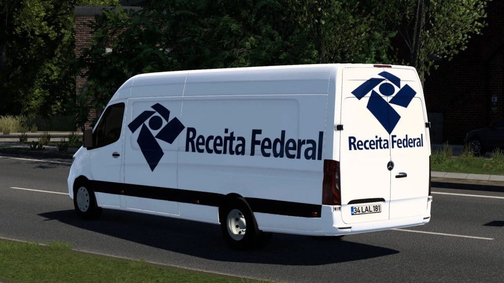 8K RECEITA FEDERAL MERCEDES-BENZ SPRINTER 13 07 2026 1.40 1.61