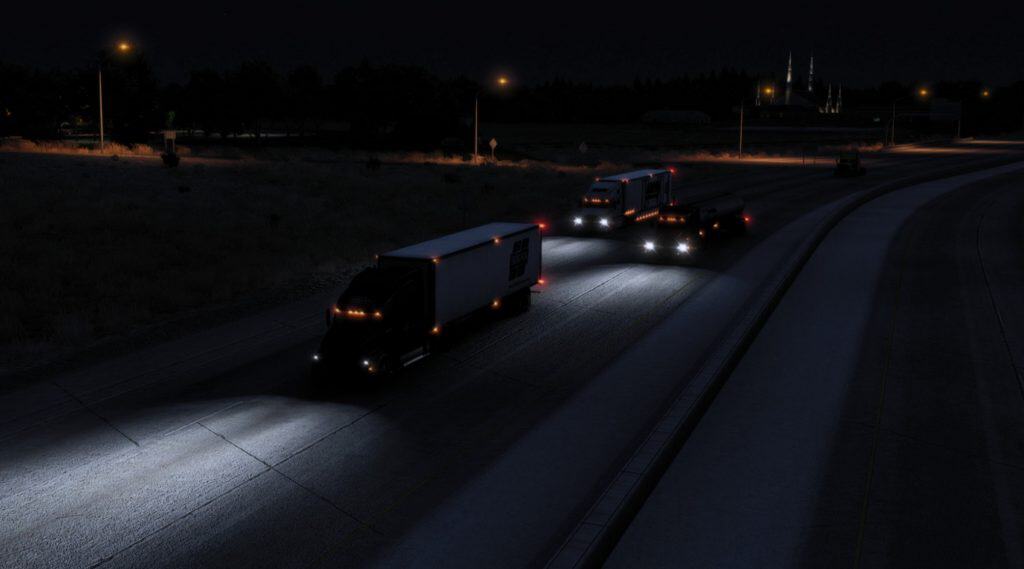 Better Flares Addon for Painted Trucks Traffic Pack 6.1.16