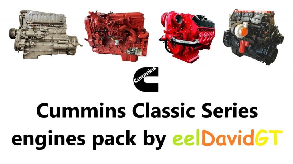 Cummins Classic Series Engines Pack (ATS 1.60)