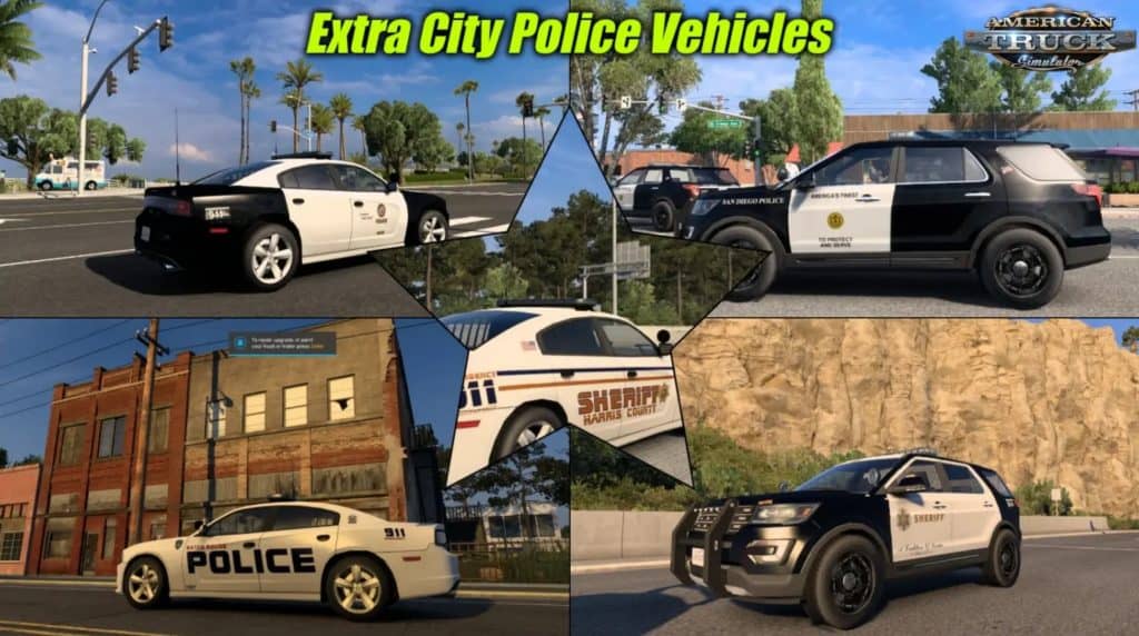 Extra City Police Vehicles 1.4 (1.60.x)