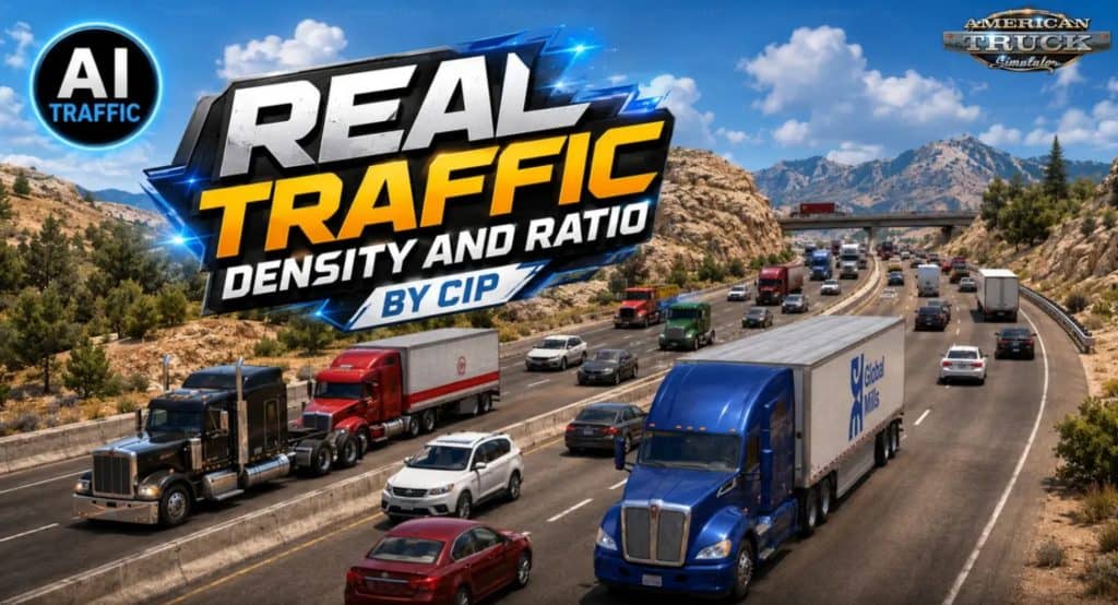Real Traffic Density and Ratio v1.60a by Cip (1.60.x)