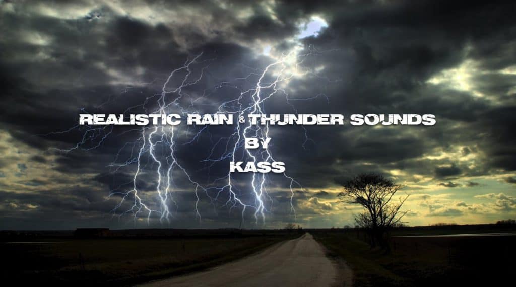Realistic Rain & Thunder Sounds v9.9