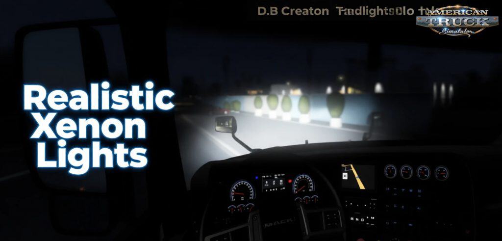 Realistic Xenon Lights v1.60