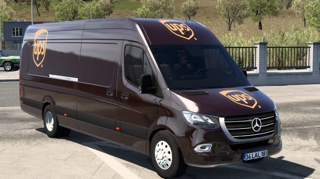 UPS MERCEDES-BENZ SPRINTER 1.40 1.60 10 07 2026