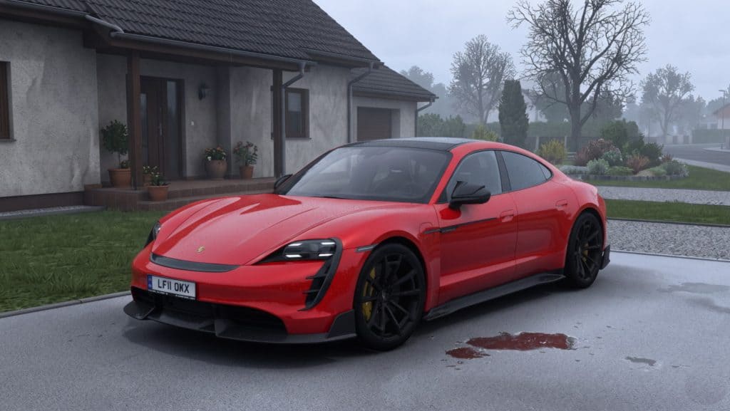 Porsche Taycan Turbo S Mansory 2025 v1.0