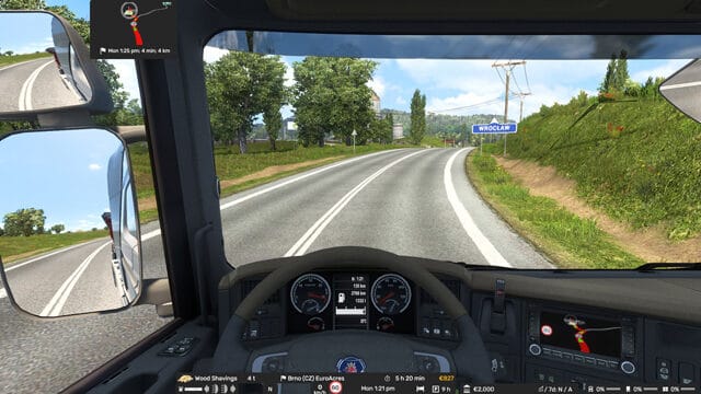 Adviser Bottom Bar small Left ATS HUD