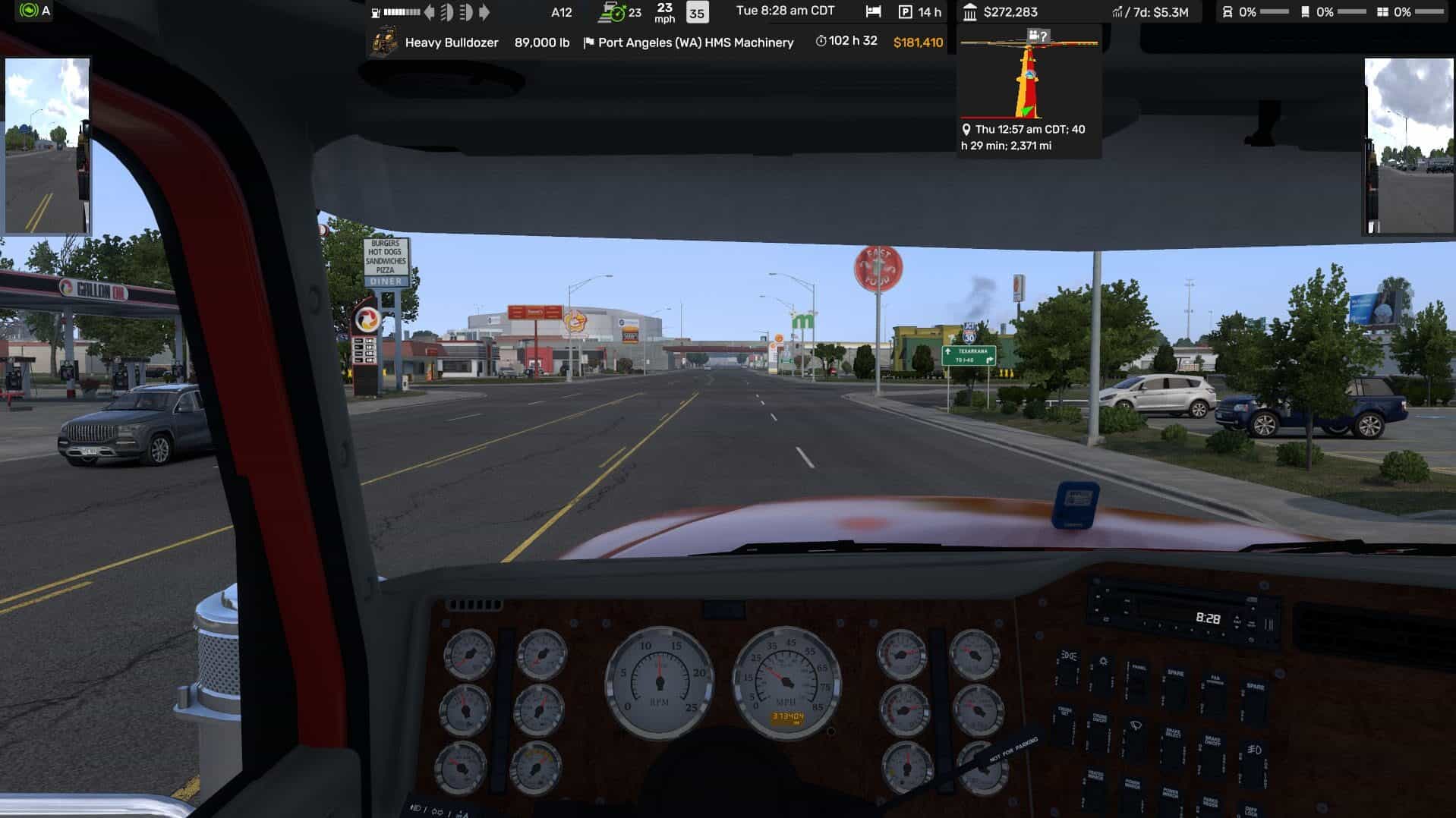 Adviser Top Bar Small – ATS HUD