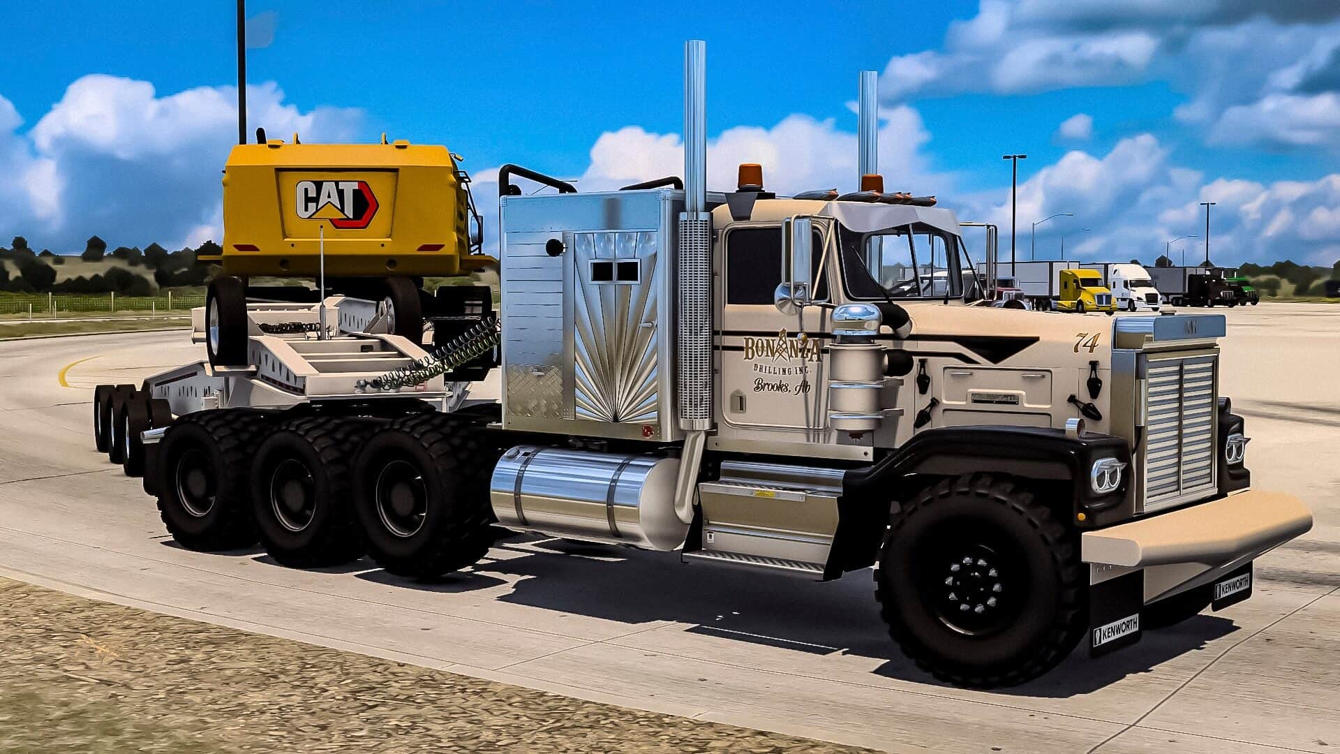 Bonanza Drilling Skin for 850 Modding’s Kenworth LW