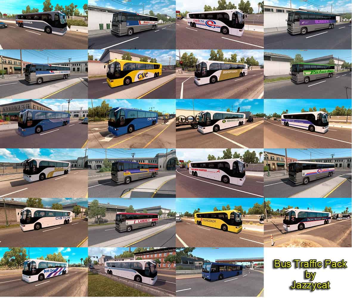 Bus Traffic Pack by Jazzycat 1.4.26