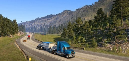 Driving US-385 in ATS