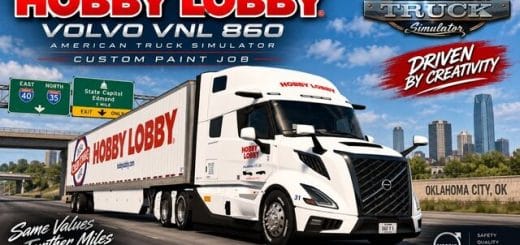 Hobby Lobby – Volvo VNL 860