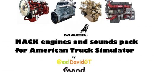 Mack engines pack for ATS v 1.4 (1.60 – 1.61)
