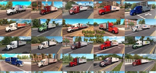 Painted Truck Traffic Pack by Jazzycat v6.1.17