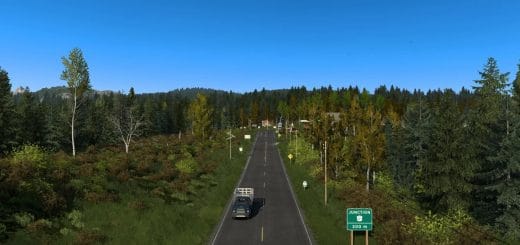Road Connection Between Promods Canada and Alaska – North To The Future v0.6.6.0