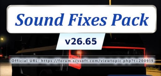 Sound Fixes Pack v26.65