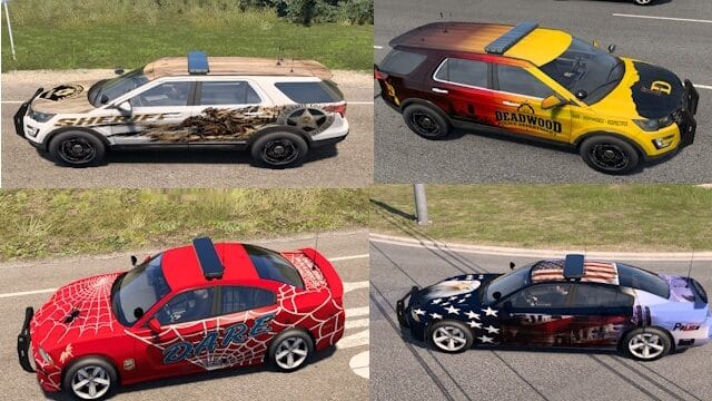 209 Police Cars v1.0