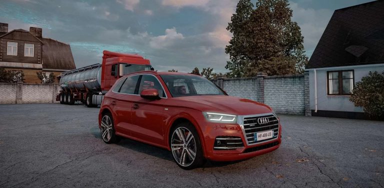 Audi Q5 3.0 TFSI 2020 v3.8 | American Truck Simulator Mod