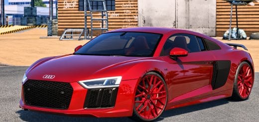 Audi R8 V10 Plus (Type 4S) + Interior v1.0 (compatible with ATS 1.61.x)