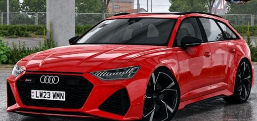 Audi RS6 Avant C8 2020 + Interior (v2.2, 1.61.x)