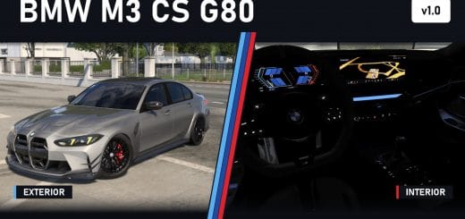 BMW M3 CS (G80) v1.0