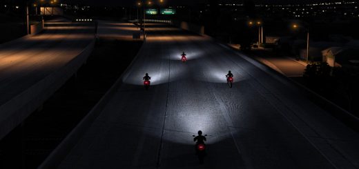 Better Flares Addon for Motorcycles Traffic Pack 6.5.15