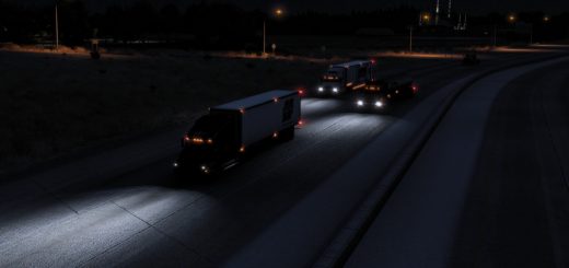 Better Flares Addon for Painted Trucks Traffic Pack 6.1.17