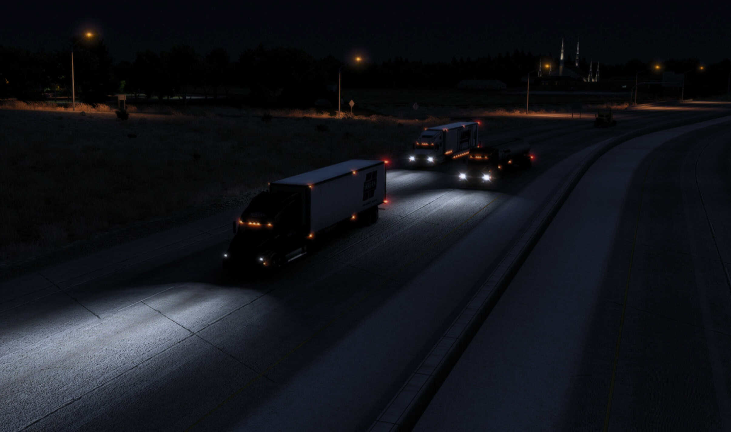 Better Flares Addon for Painted Trucks Traffic Pack 6.1.17
