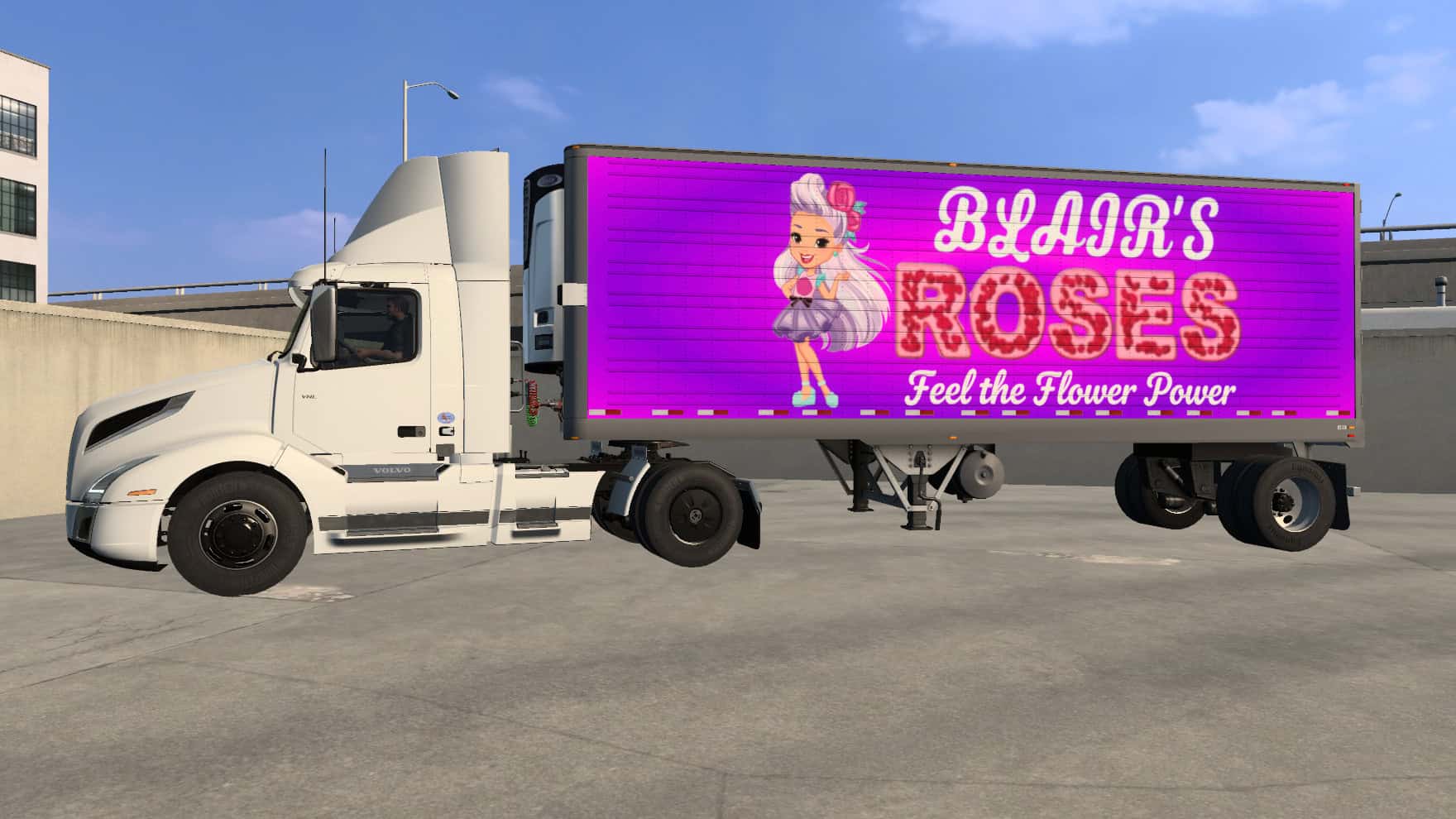 Blair’s Roses & Rox Painting Semi Trailer Skin Pack (Freight Market) 1.2