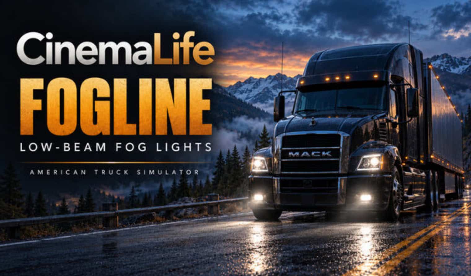 CinemaLife FOGLINE – Low-Beam Fog Lights
