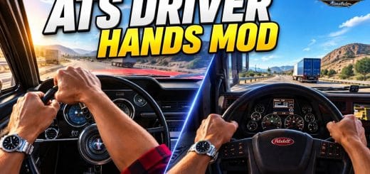 Driver Hands Mod v1.3 (1.61.x)