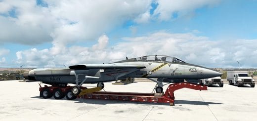 F-14 Tomcat Lowboy Cargo v1.0