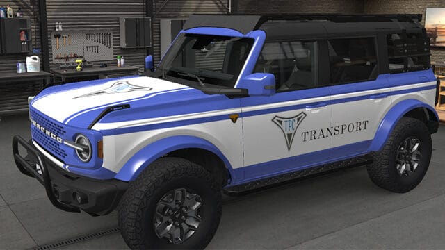 Ford Bronco 2024 TPC paintjobs