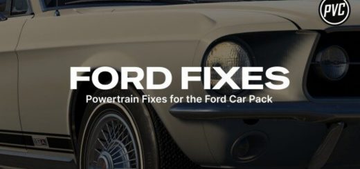 Ford Car Pack Powertrain Fixes