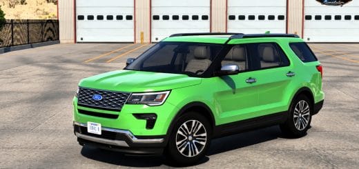 Ford Explorer Platinum 2019 + Interior v2.2 (1.61.x)