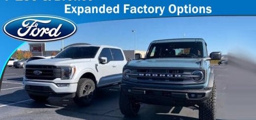 Ford F-150 & Bronco Expanded Factory Options