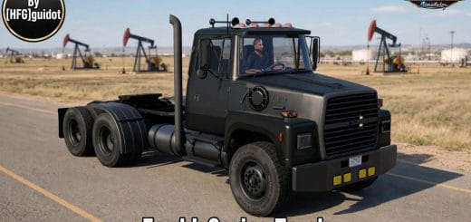 Ford L Series Truck with Interior v1.0.1