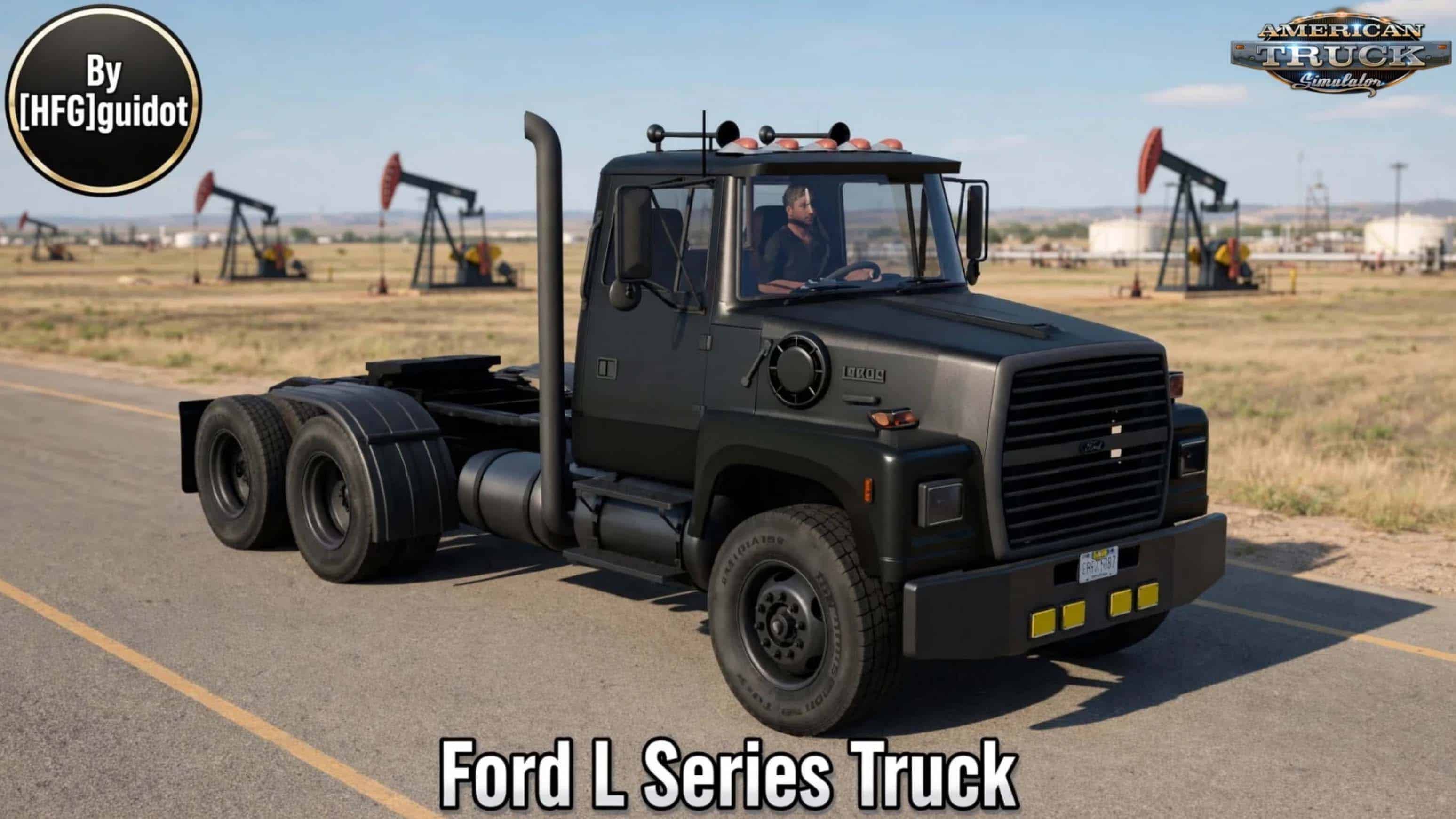 Ford L Series Truck with Interior v1.0.1