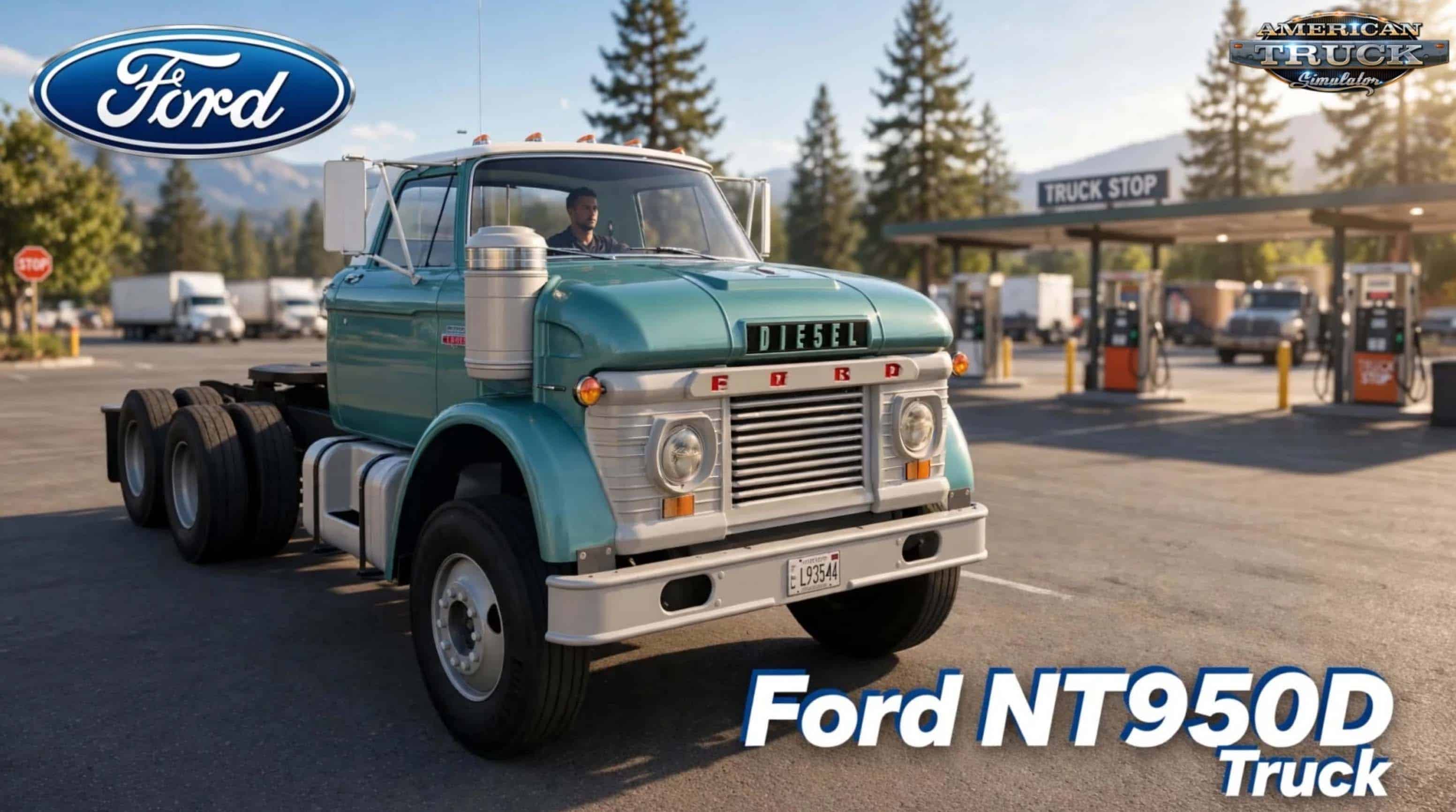 Ford NT950D Truck + Interior v1.2 (1.61.x)