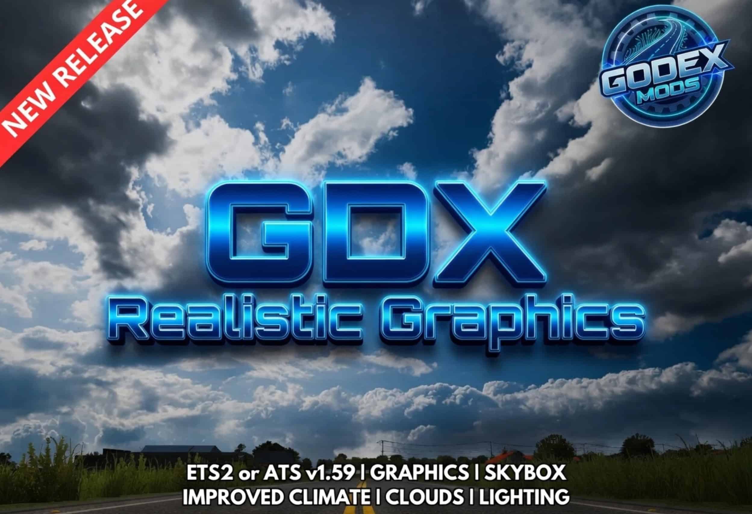 GDX Realistic Graphics v2.2 (1.61.x) for ATS